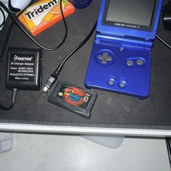 Indigo Blue Nintendo Gameboy Advanced Sp Comes