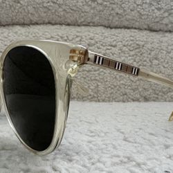 Burberry Alice BE4333 Sunglasses Women's Yellow/Green Cat Eye