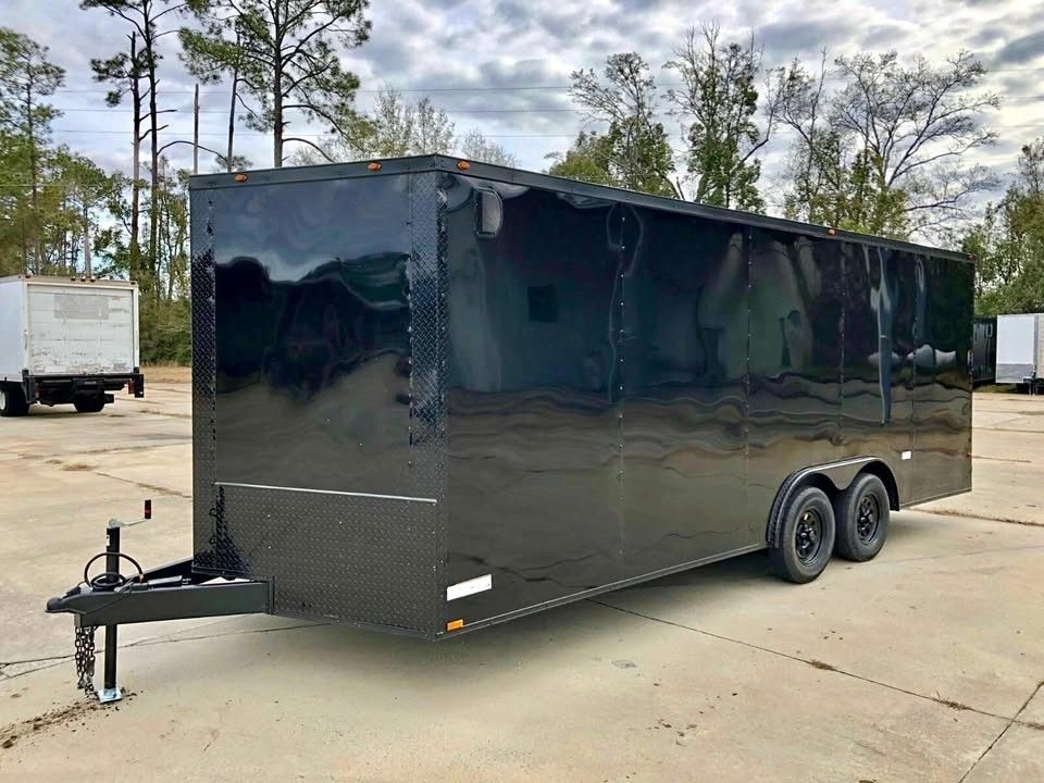 enclosed trailer