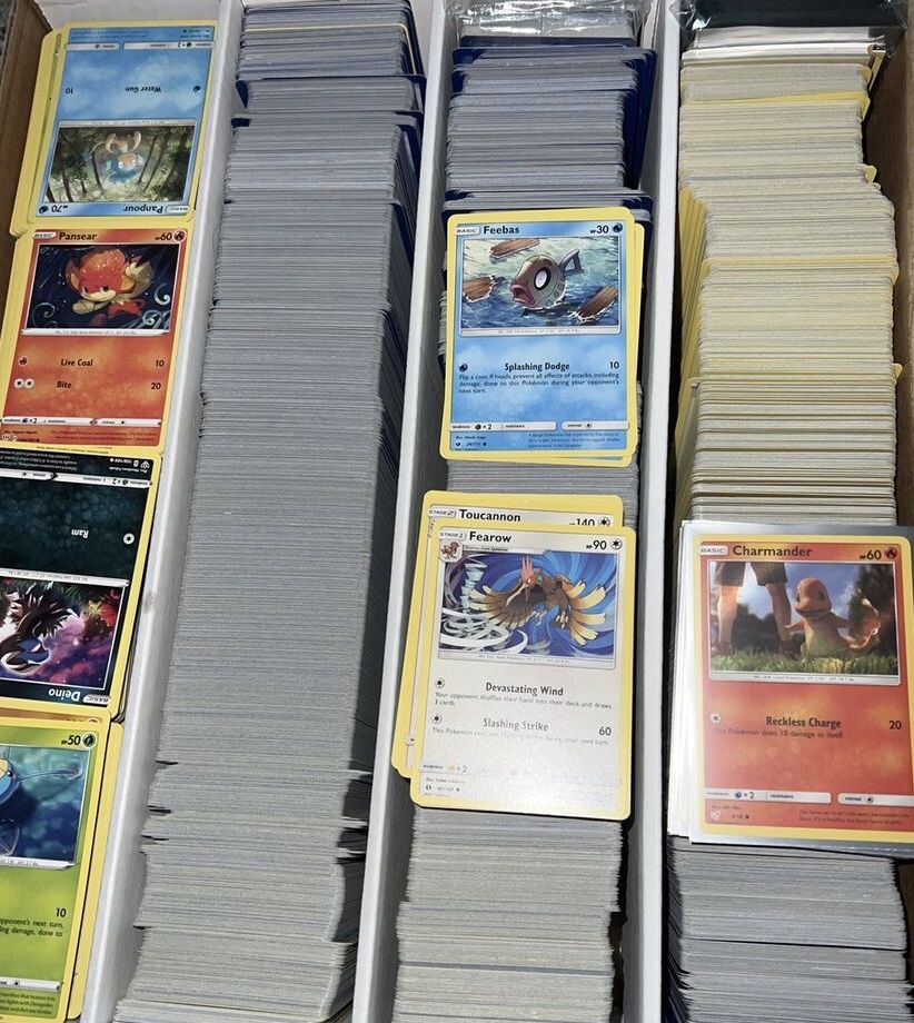 Huge 4500 Pokemon Card Lot
