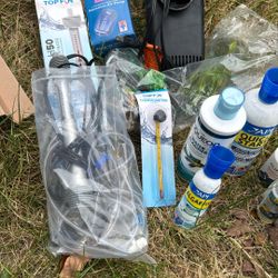 Aquarium Water Heater +Water Filter +Air Pump