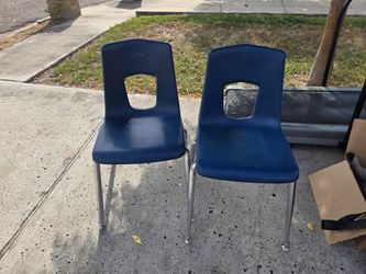 2 sturdy chairs