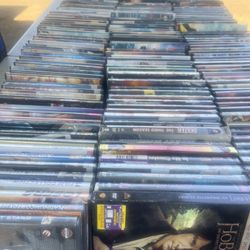 Movies, DVD’s, And Music ($1 Each)