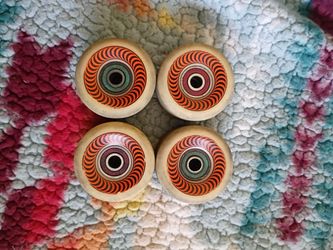 Spitfire Skateboard Wheels with Bearings – Set of 4