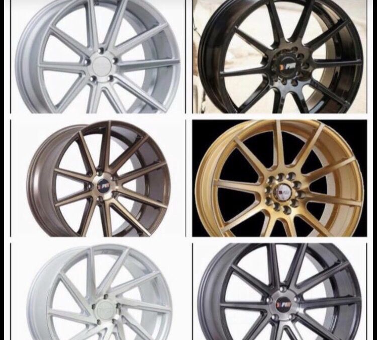 F1R Wheels now in stock 18" weekly sale!