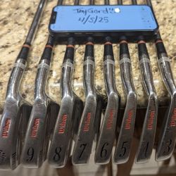 Classic Wilson Staff Irons 