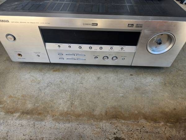 Yamaha HTR-5730 5.1 Channel A/V 240 Watt DSP DTS Receiver With Remote TESTED WORKS