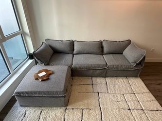 Annabei Modular washable sectional sofa couch