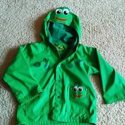 4T Frog Raincoat