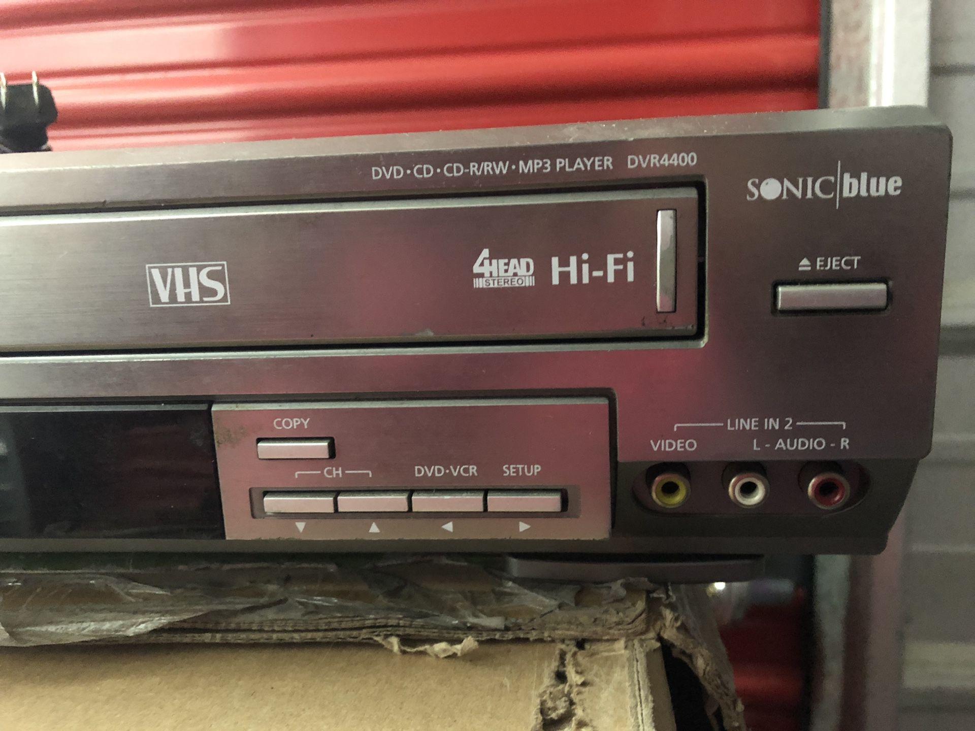 DVD* VHS *CD*CD R/RW*MP3 Player