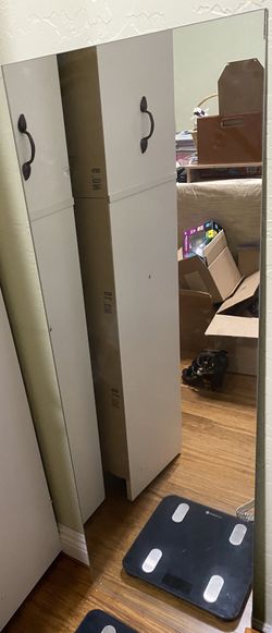 IKEA Frameless Mirror 15-3/4”  W X 47” H