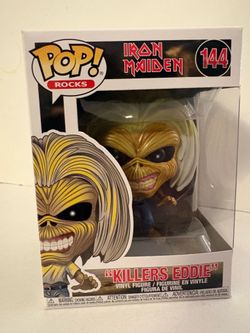 Funko Pop! Rocks Iron Maiden Killers Eddie Vinyl Figure #144 (2019)
