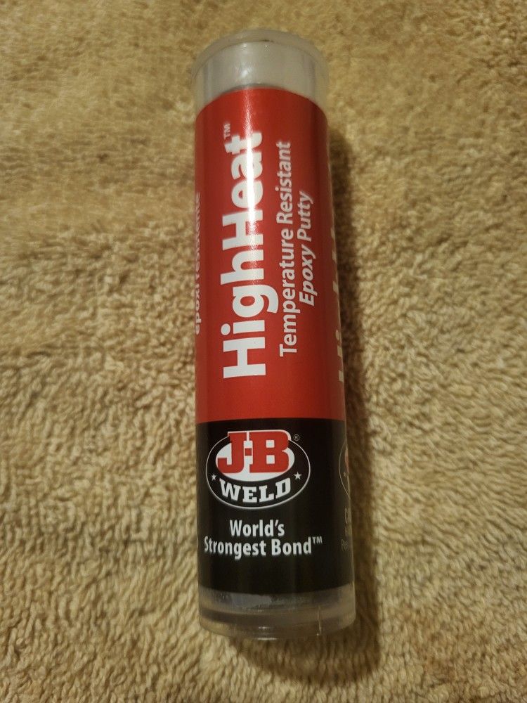 New In Package JB Weld High Heat Temperature Resistant Epoxy Putty!
