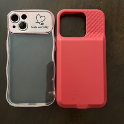 iPhone 13 Brand New Case And Lightly Used Charging Case