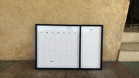 Calendar white board