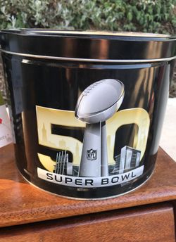 Super Bowl 50 tin