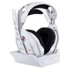 Astro A50 LIGHTSPEED Wireless Gaming Headset + Base Station (Gen 5) for PS5 - White