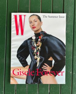 Brand new 2026 W Magazine, Gisele, The Summer Issue