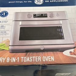 In Box GE 8 In 1  Toaster/Air Fryer Oven