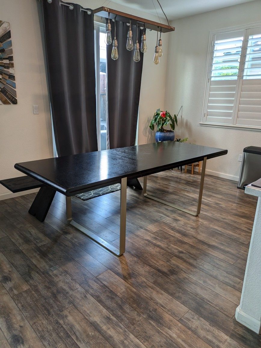 Black Dining Table