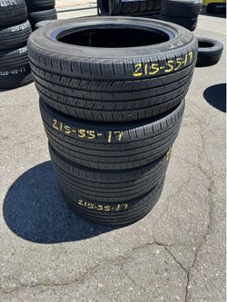 215/55/17 used set