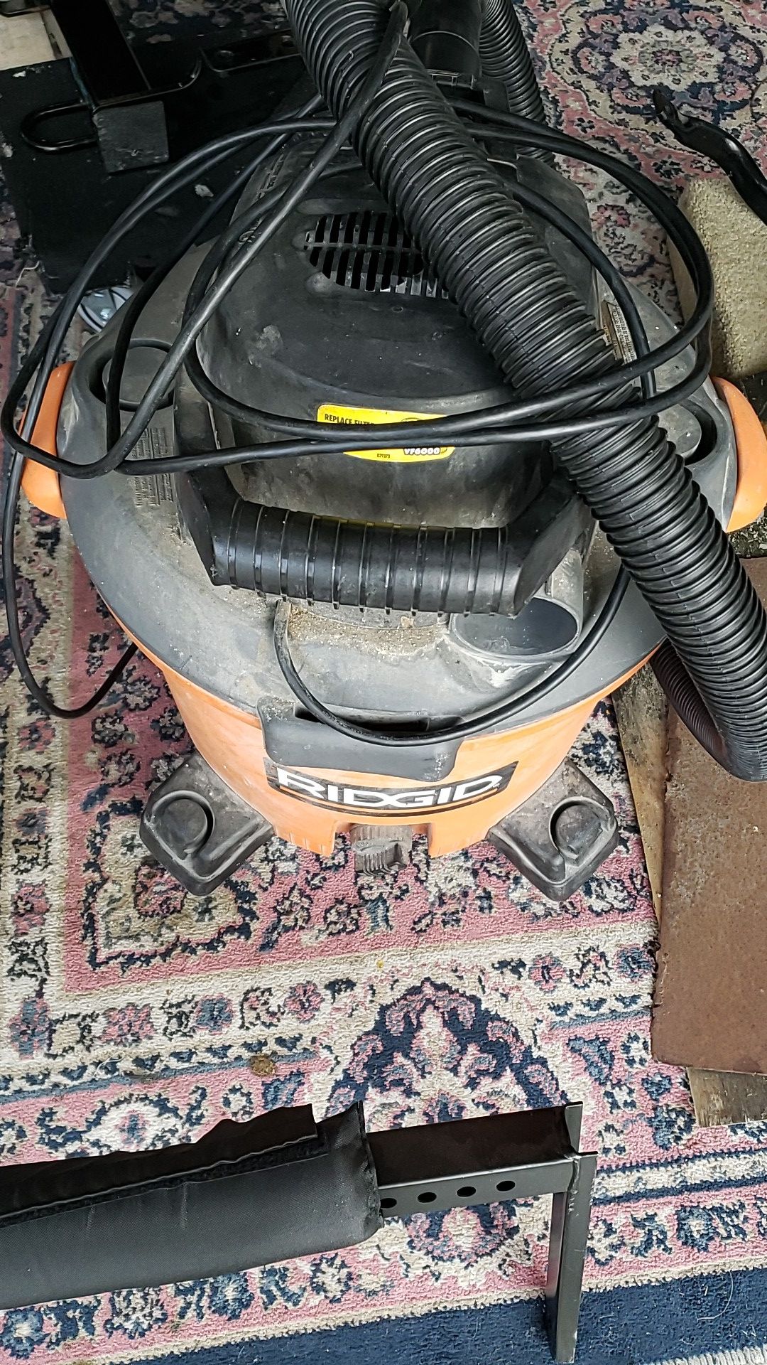 Free shop vacuum