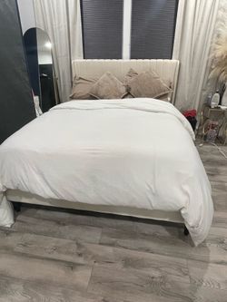 Queen bed frame