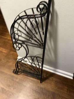 A beautiful , black (36” tall x 12” wide)