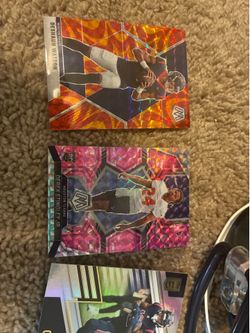 Texans Helmet With Rare Cards