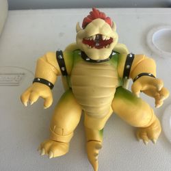 Browser Action Figure 7" Fire Breathing Effect The Super Mario Bros Movie