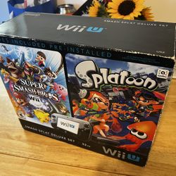 Nintendo Wii U Smash Splat Deluxe Set (Free Controller)