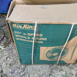 Air King New Window Fan 