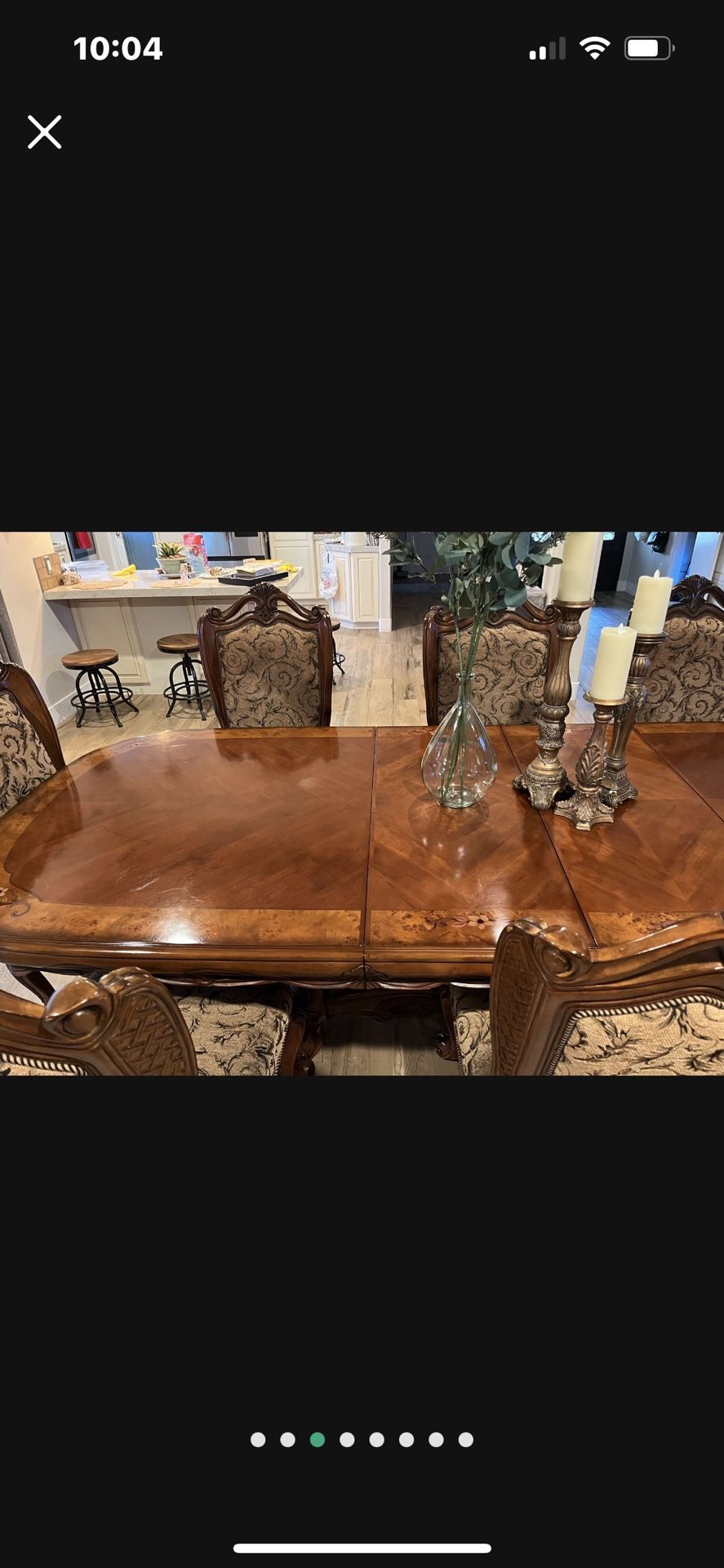 Comedor Con 8 Sillas Pero Se Ace Más Grande