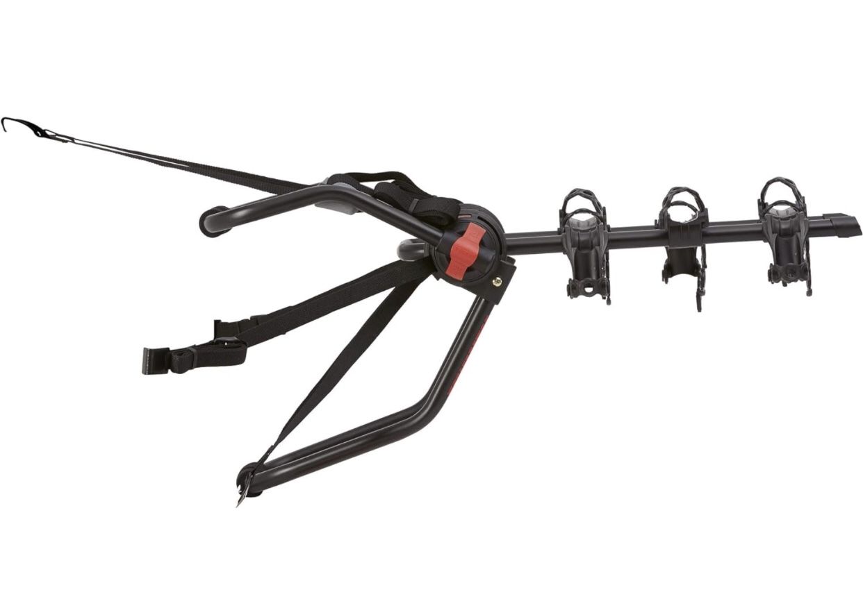 NEW! YAKIMA, HangOut Car Trunk Bike Rack, 3 Bike Capacity