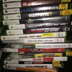 36 Xbox 360 Games