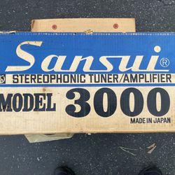 Vintage Sansui 3000 Receiver 
