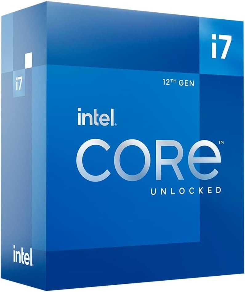 Intel Core i7-12700K Gaming Desktop Processor with Integrated Graphics and 12 (8P+4E) Cores up to 5.0 GHz Unlocked LGA1700 600 Series Chipset 125W