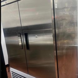 NSF Reach In Two Door Refrigerator As Interior AKR-13781