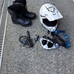 Snowmobile/snow bike equipment