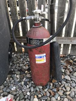 Big fire extinguisher
