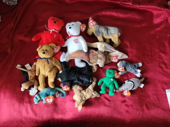 Beanie Baby Lot Message For Info