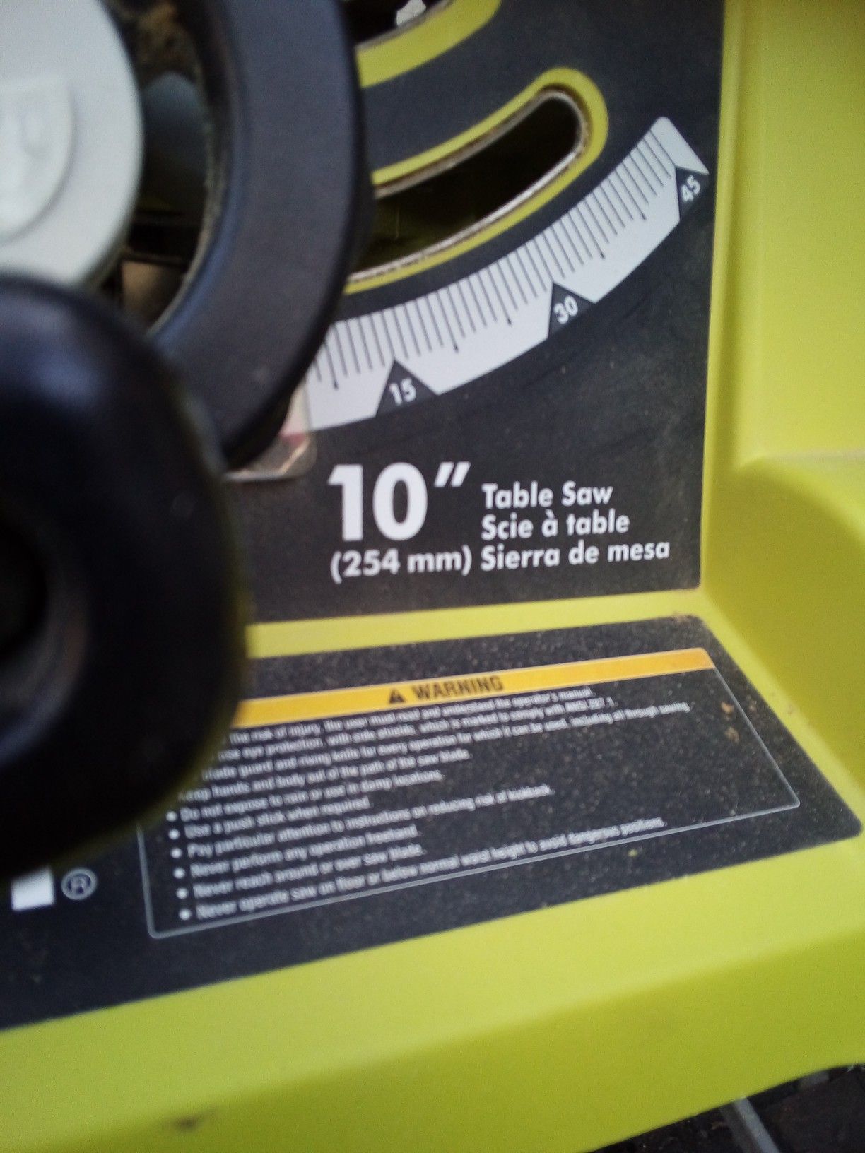 Ryobi RTS21G 10" table saw for Sale in Everett, WA OfferUp