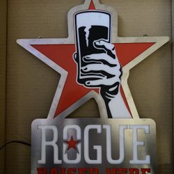 Rogue Beer Sign