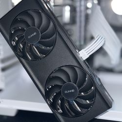 Gaming PC Arc B580  AMD Ryzen 7 3700x 8 Core 16 Thread 4.3Ghz  32 RAM 1 TB White