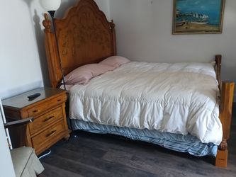 Big bed is looking new home