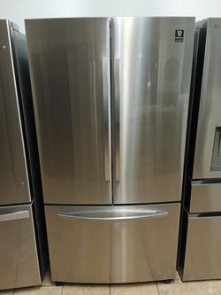 ☃️REFRIGERATOR FLAT SAMSUNG☃️ ❄️3 DOORS STAINLESS STEEL❄️ 🆓️FREE DELIVERY🆓️