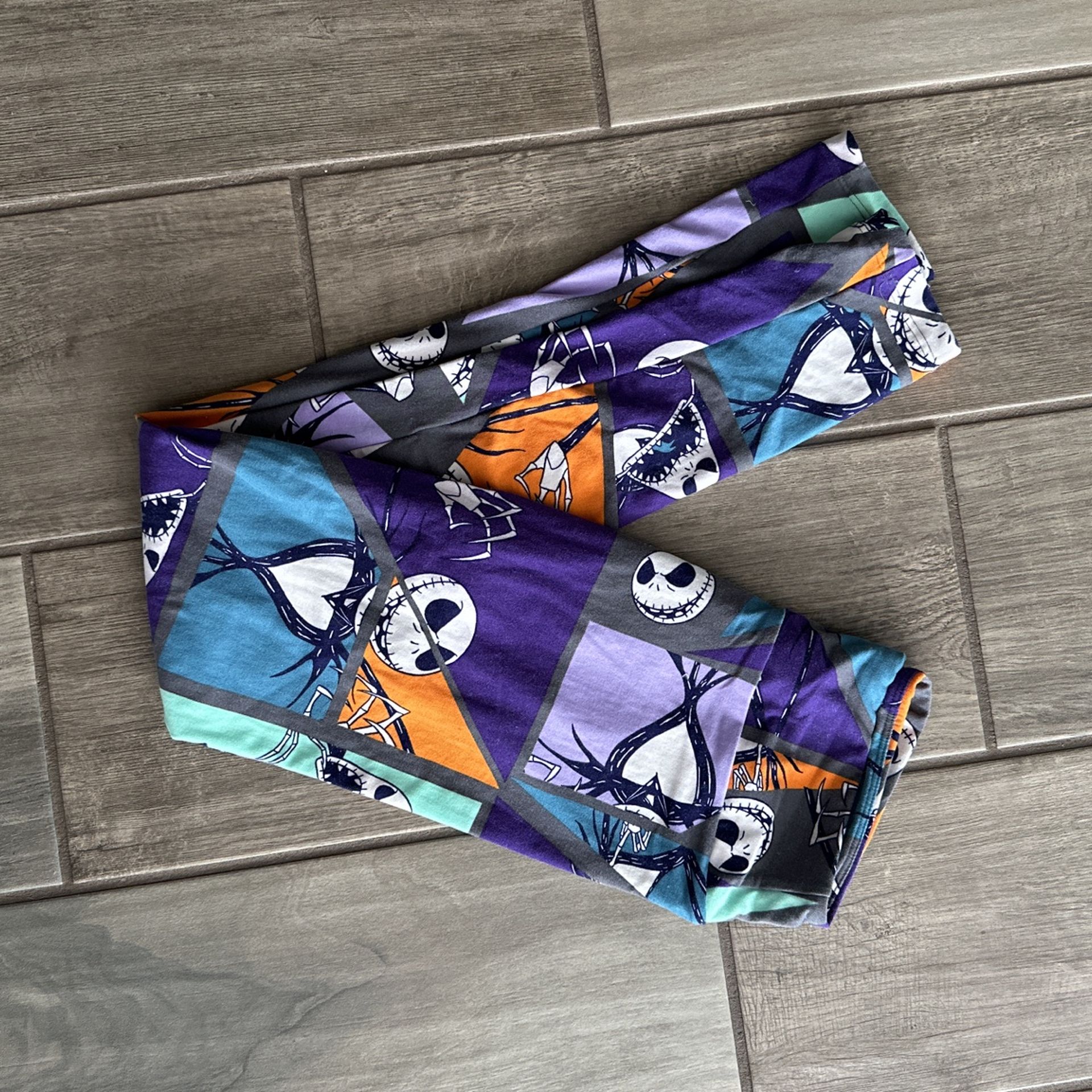 Lularoe OS JAck Skellington Leggings