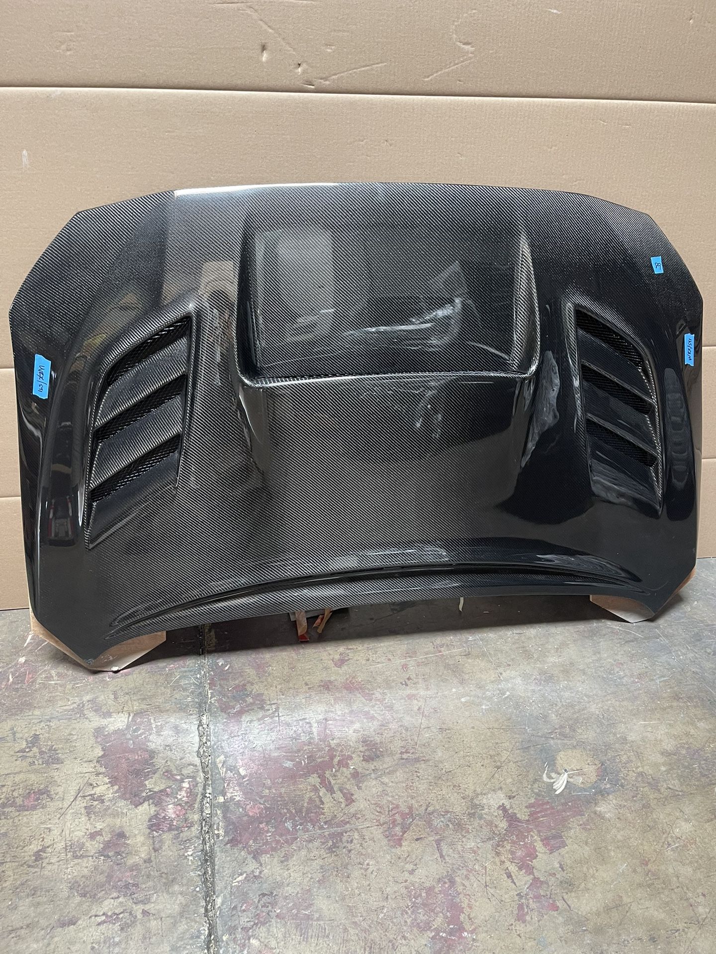 15-21 Subaru WRX STI VIS Racing VR 2 Style Carbon Fiber Hood.