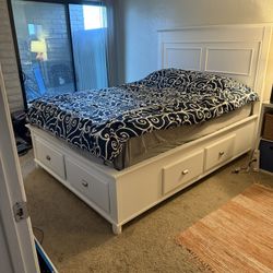 Bed Frame With 6 Drawers