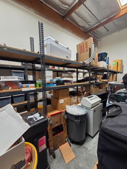 Warehouse storage racks